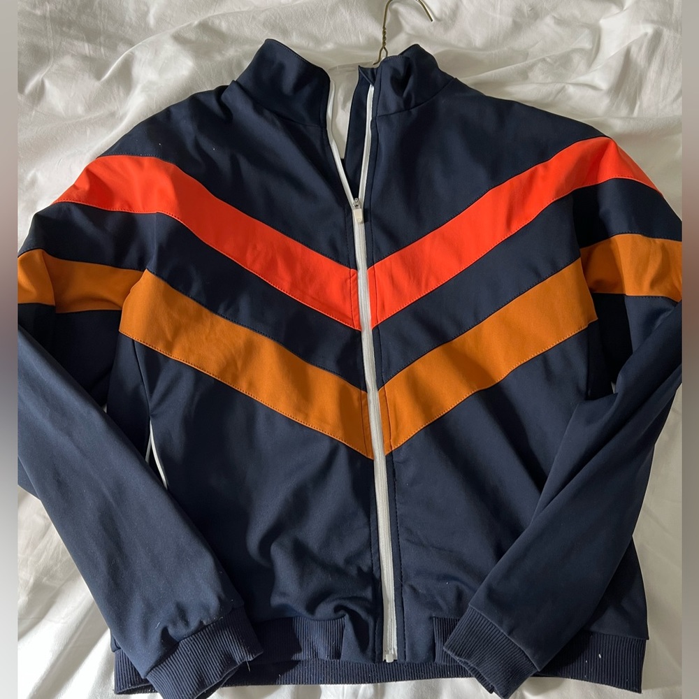 SPLITS59 zip up color block jacket